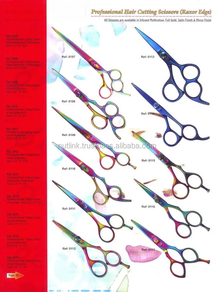 Barber TRI Dimension ergo scissor | Beauty Haircut Barber Scissors