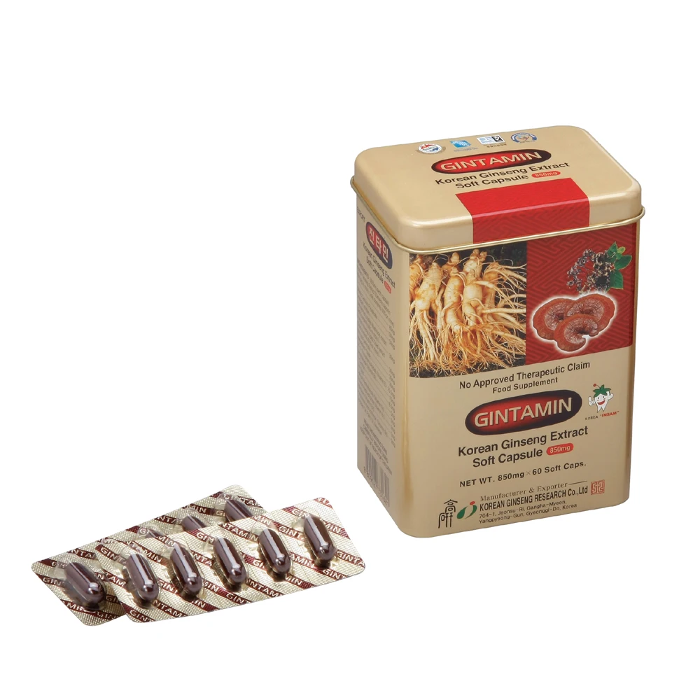 
GINTAMIN Korean Ginseng Extract Capsule 