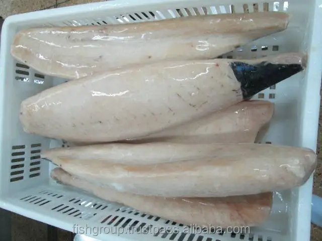 Precooked Seafood Purse Flake Max Mercury Fishing KOSHER Style Lead Gluten Packaging Pack Frozen Albacore Loins with Skin Patch