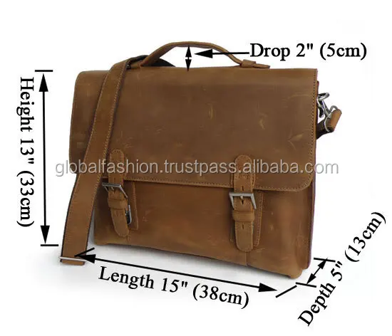 
Messenger Leather Bag Made in India Genuine Leather Office High Quallity Men Customized Size Cotton 7-10 Days AAKI-1197 500pcs 