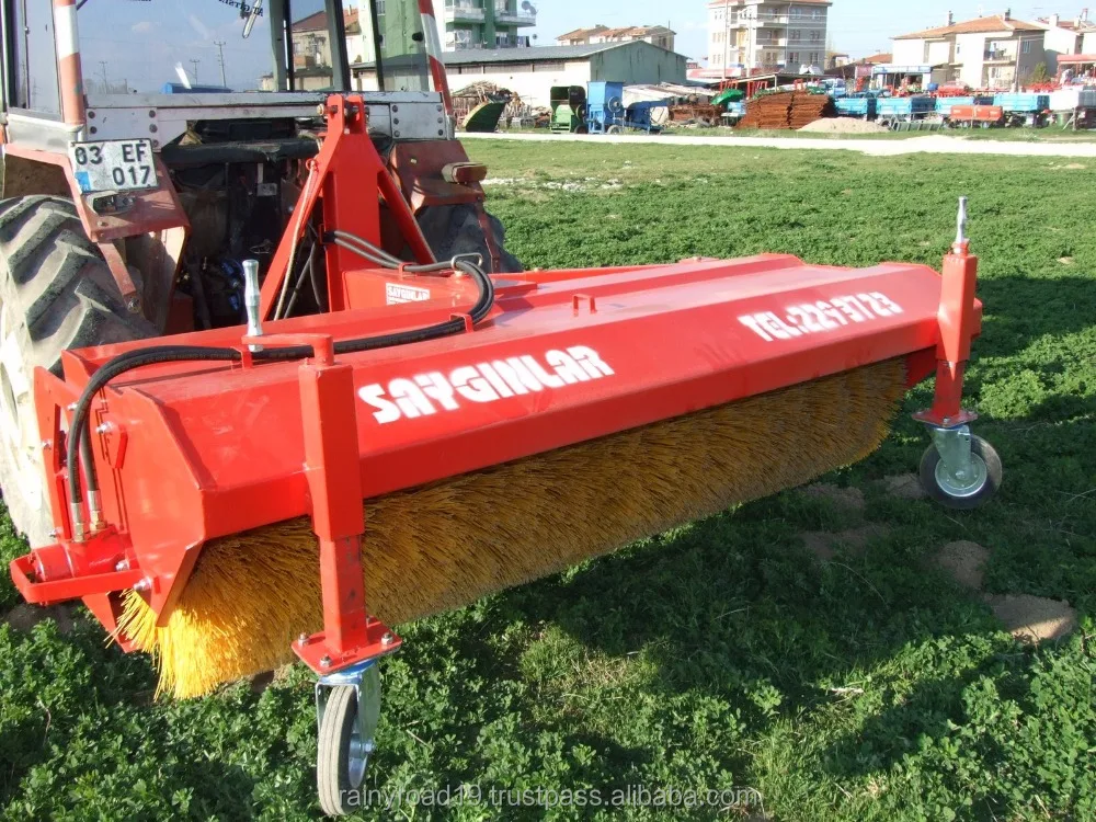 Road Sweeper Machine Manufacturers From Turkey With Bucket Tractor Mounted Road Sweeper