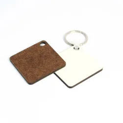 
Custom Shape Sublimation Blank Hardboard Keyring 