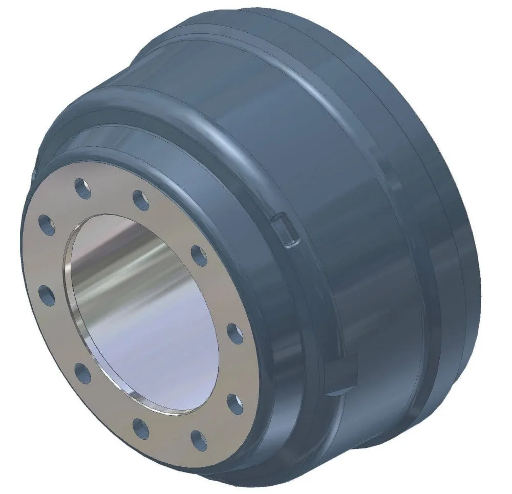 Heavy duty truck trailer auto parts MC brake drum