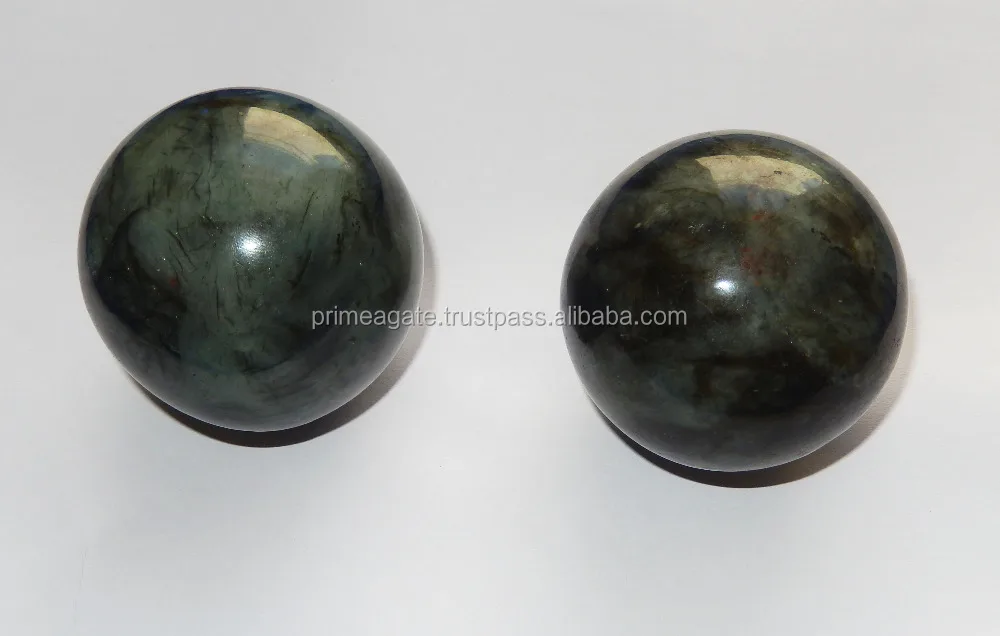 2018 Fired Labradorite Balls | Stone Sphere For Sale | India
