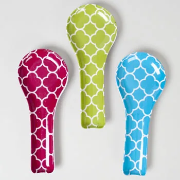 MELAMINE SPOON REST 10 INCH ANA DAVIS DESIGN #MD44033