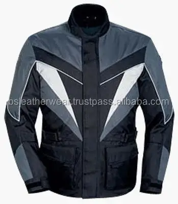 
High Visibility Multi-function long body waterproof motorcycle cordura jacket 