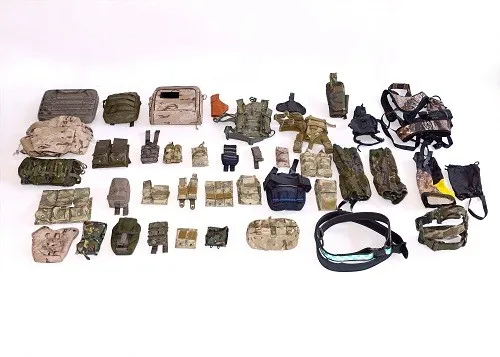 Tactical Molle Vest and Pouch by Nylon 600D/1000D Camo IR Carrier Waterproof in OEM Vietnam factory