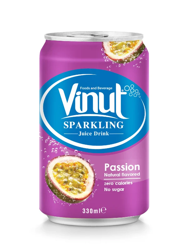 Manufacturers Sparkling guava juice in aluminium can 330ml