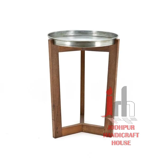 Industrial & vintage Widely Selling Small Round Table at Wholesale Rate