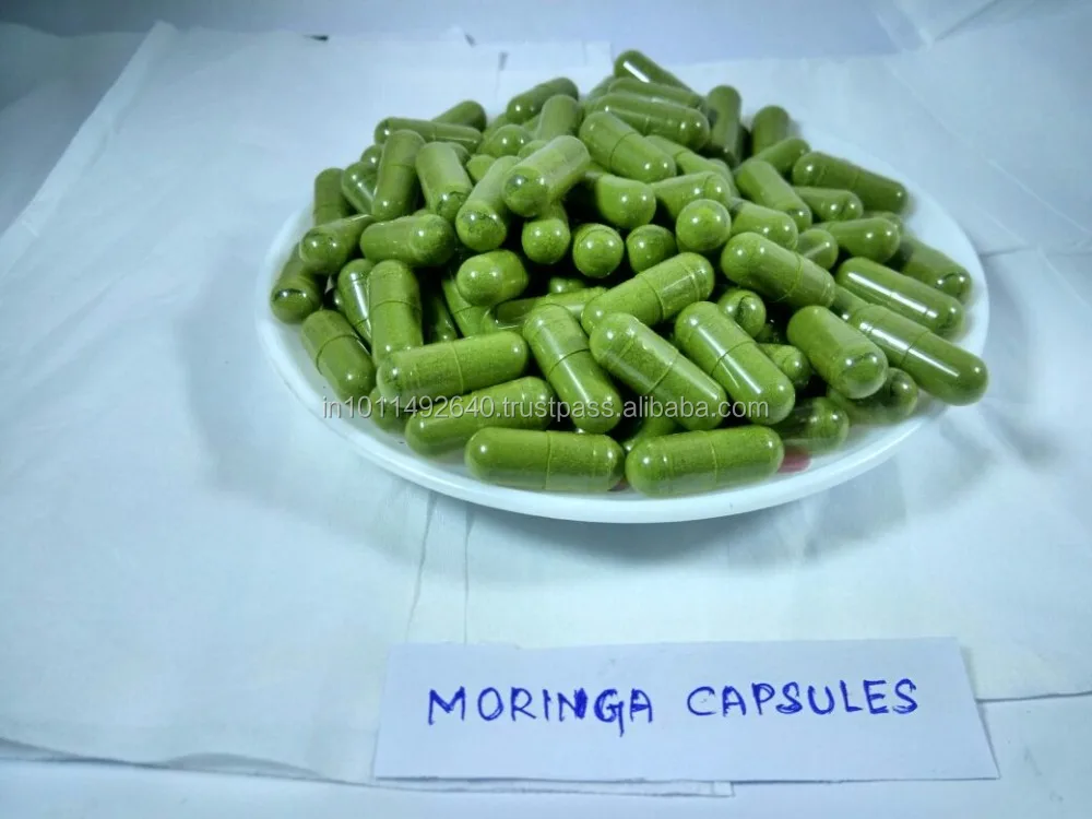 Highly demanded Natural Dietary Supplement - MORINGA VITAMIN CAPSULES Wellness formula Product of India