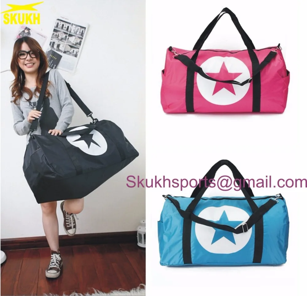 High Quality Blue Duffel Gym Bag for Sports Wholesale Traveling Bags for Gym & Sports Usage