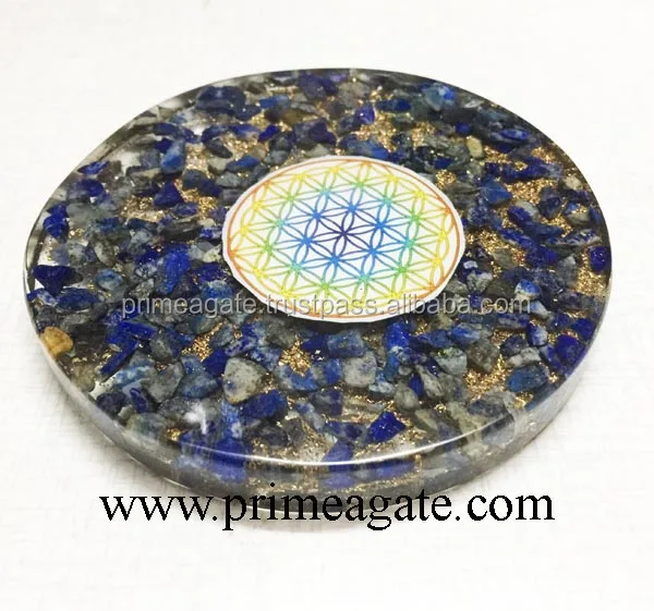 Latest Orgone Lapis Lazuli Coasters 2018 for sale | orgone energy generator for sale