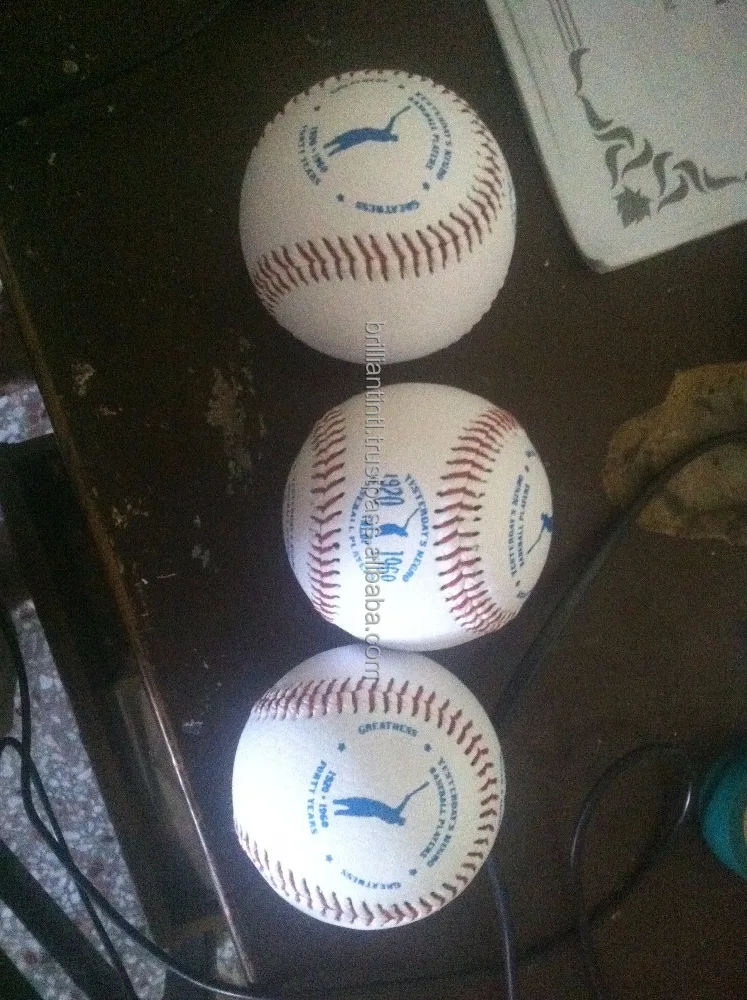 Professional leather Baseball ball / high quality rawling baseball ball