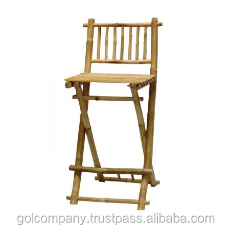 [wholesale] Bamboo Director folding chair / Bamboo Garden Bar set