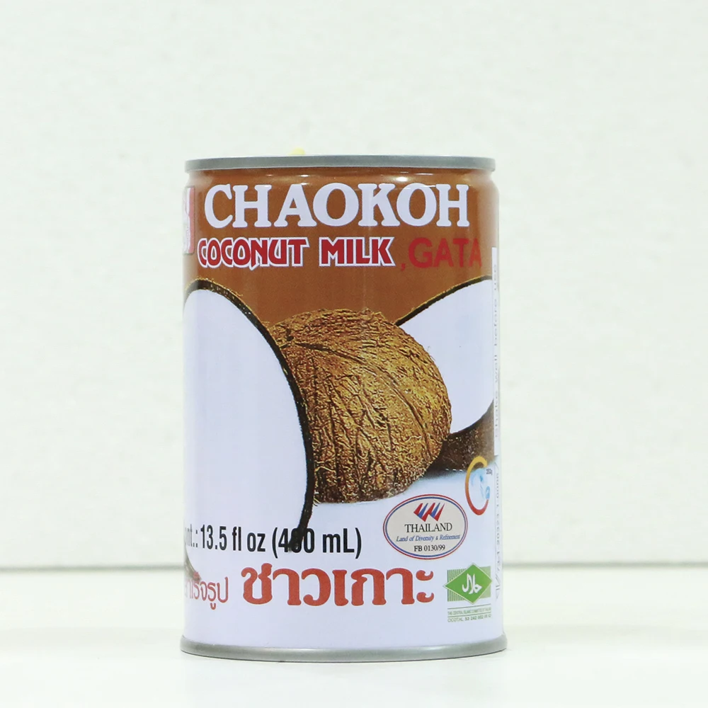 
CHAOKOH Canned Coconut Milk (17% Fat) 400 ml 