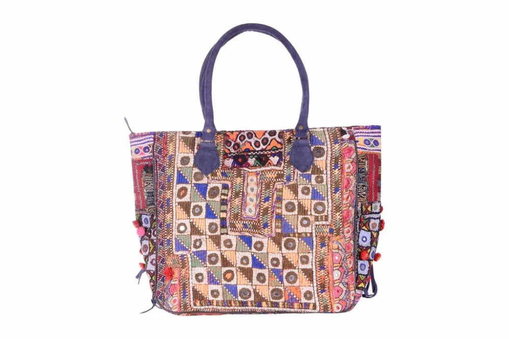 Indian Banjara Gypsy Handbag Women Shoulder Sling Bags Genuine Embroidered Bags