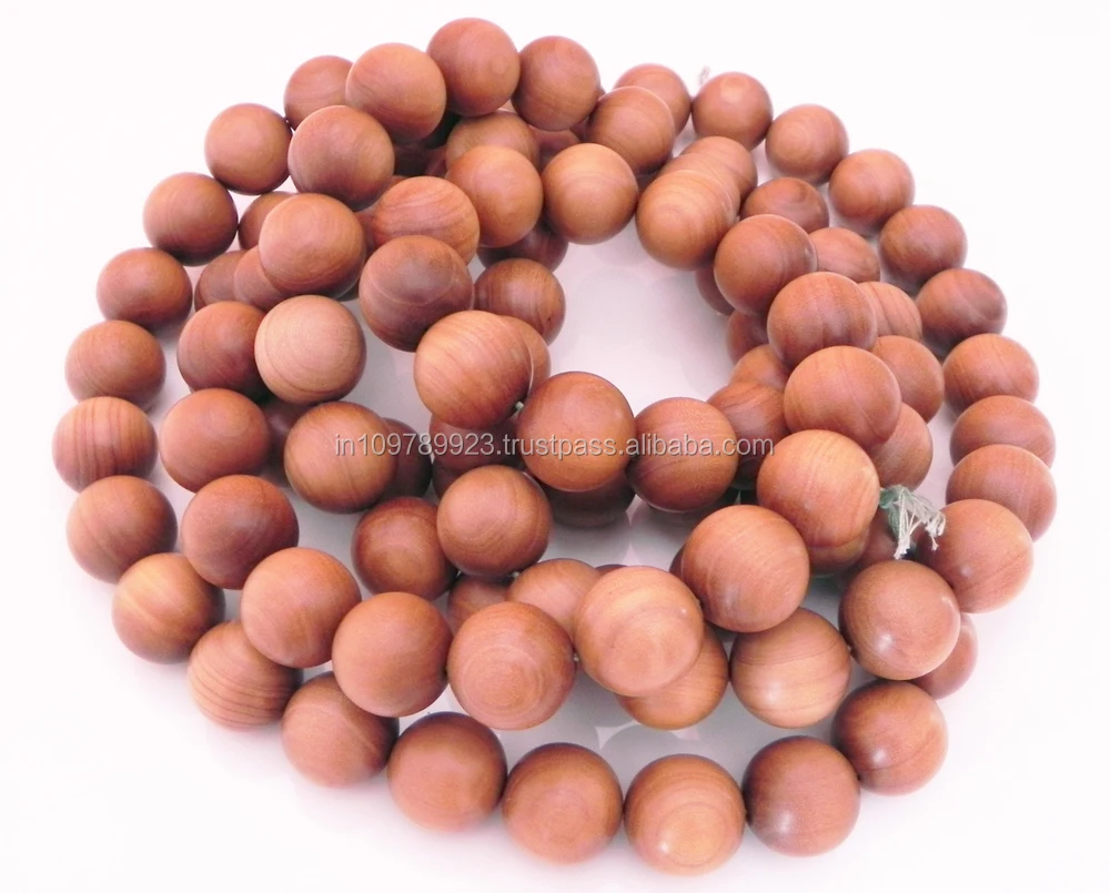 high-quality sandal wood mala bead/japanese prayer beads/sandalwood beads