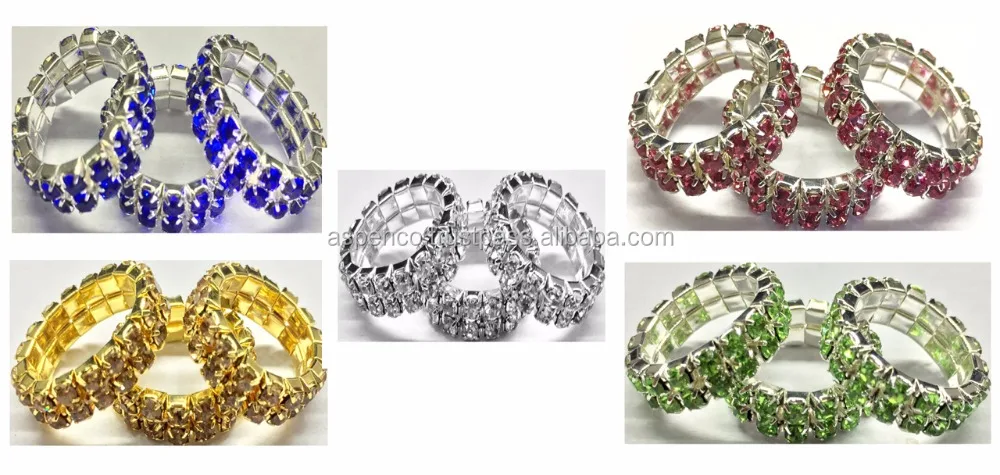 Horse care product Horse Mane Bands Horse Crystal Colored (HMB 06)