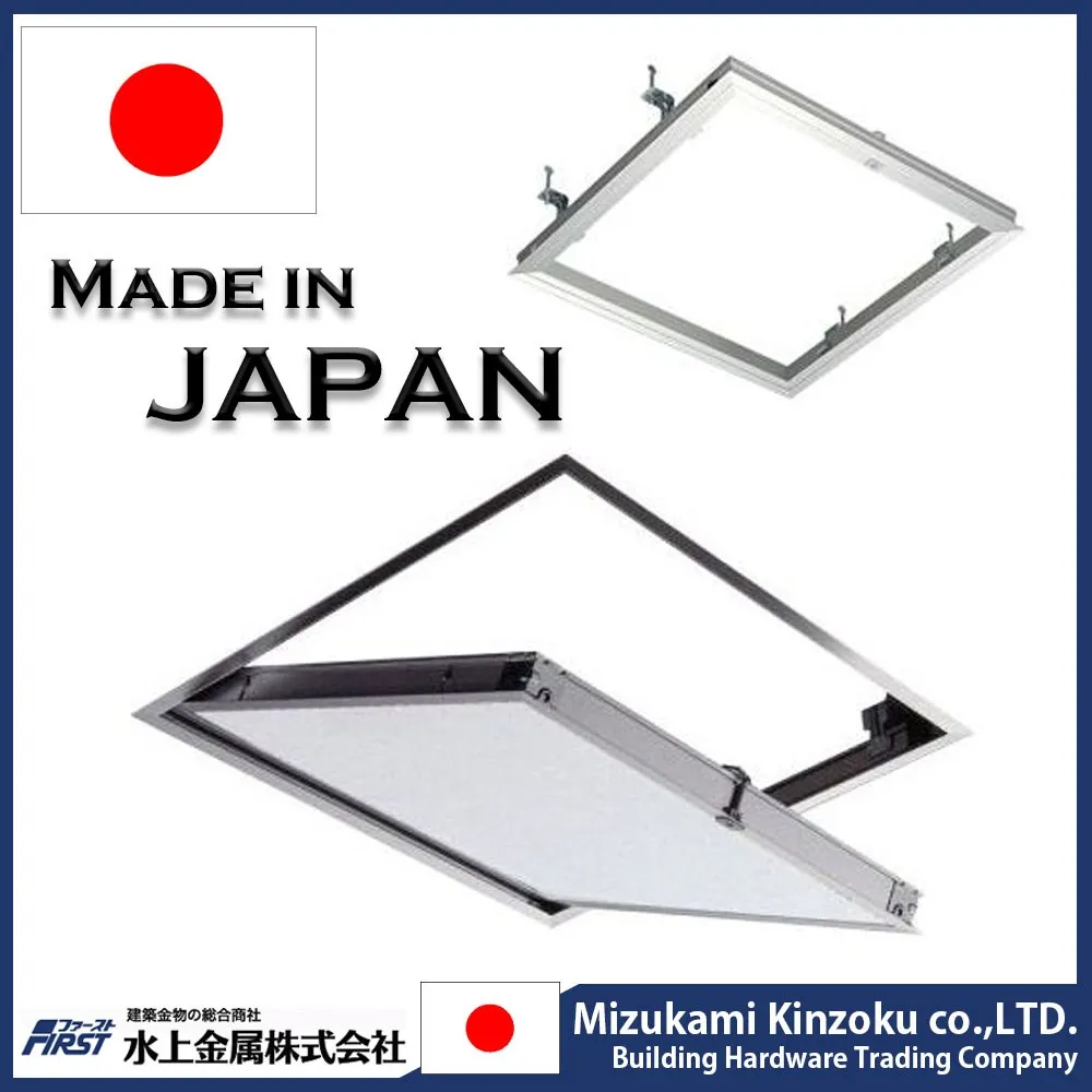 Lightweight and Easy to install Aluminium access hatch for ceiling inspection for ceiling with high-performance made in Japan
