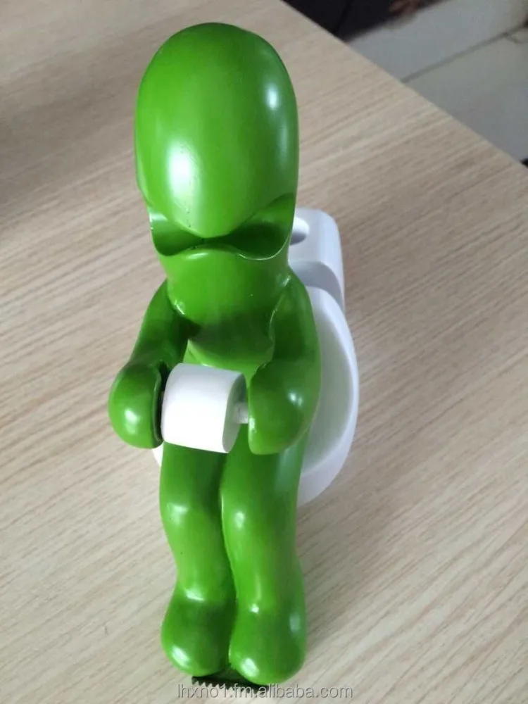  2015 милый забавный дизайн диспенсер для ручек унитаза и мальчика держатель с держателем карт/Интересный гаджет офиса дома/фестиваля подарок