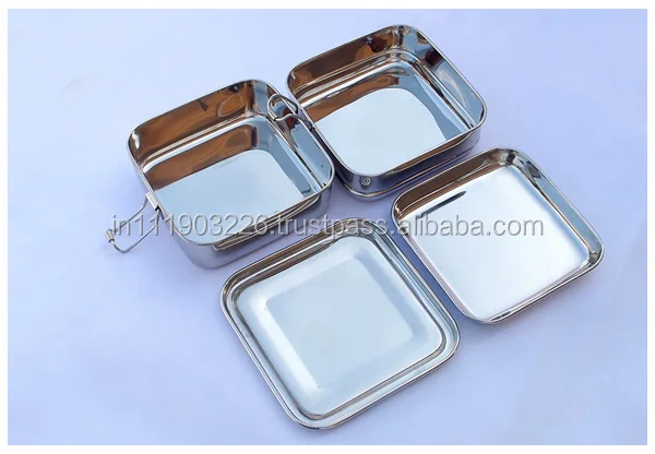 
Leak Proof Best Quality Stainless Steel Lunch Box 