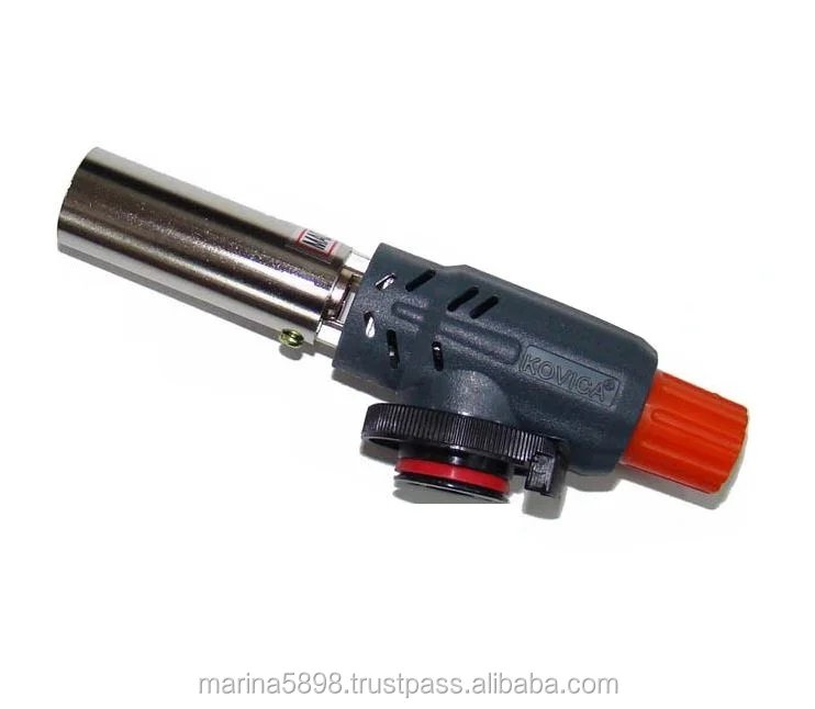 BLOW TURBO GAS TORCH with one touch igntion / Compact design / 20mm dia / Blister packing / Made in Korea