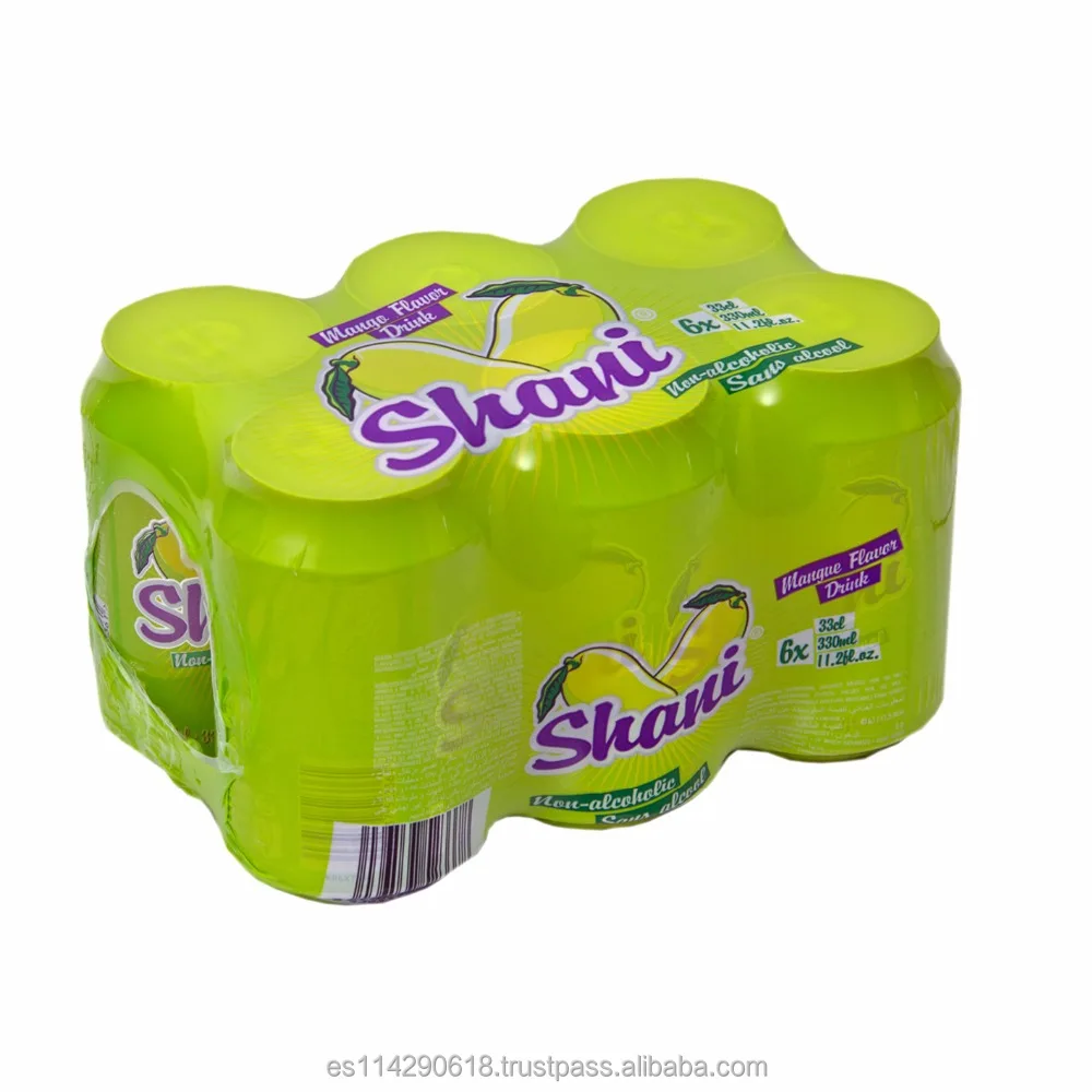 Газированный фруктовый напиток из манго Shani 4x6x
