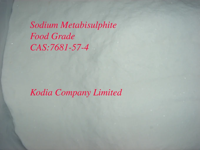 Sodium metabisulphite