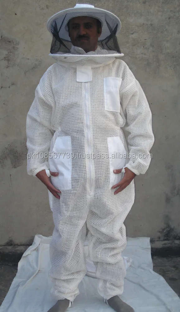 Full Ventilated Beekeeping Suit 3 Layer Beekeeping Ventilated Suit Ultra Breeze Vented Suit Honey Bee Safety Clothing