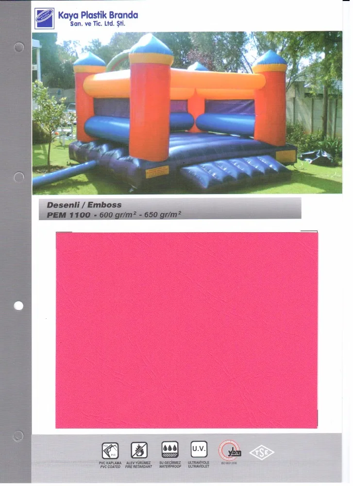 
PVC COATED POLYESTER FABRIC 
