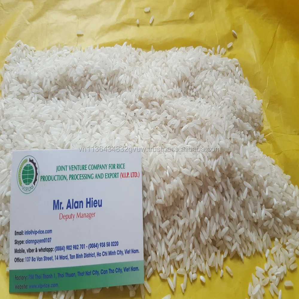 VIETNAM 15% BROKEN WHITE LONG GRAIN RICE WITH TRUST COMPANY