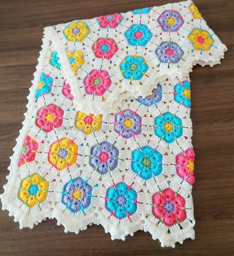 
Crochet Handmade Baby Blanket 
