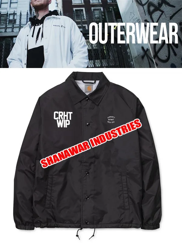 Yellow Coaches Jacket skating Coaches Polyester Jackets mens Nylon Plain Bomber Coaches Jacket