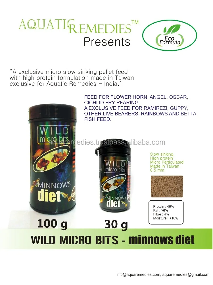 46% протеин-микрочастицы-медленно тонущие гранулы-специально разработанные-Сделано в Тайване