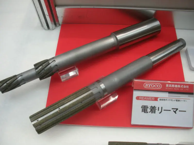 
High precision Ryoco special diamond reamer with finishing made in Japan 