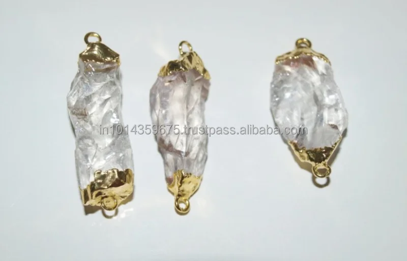 Prices Silver Connectors Crystal Stone Gold Plated Sterling Gems