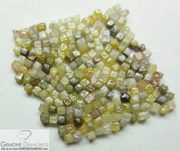 Natural Uncut Congo Cube Diamonds From Direct manufacture, Natural Rough Diamonds Cube