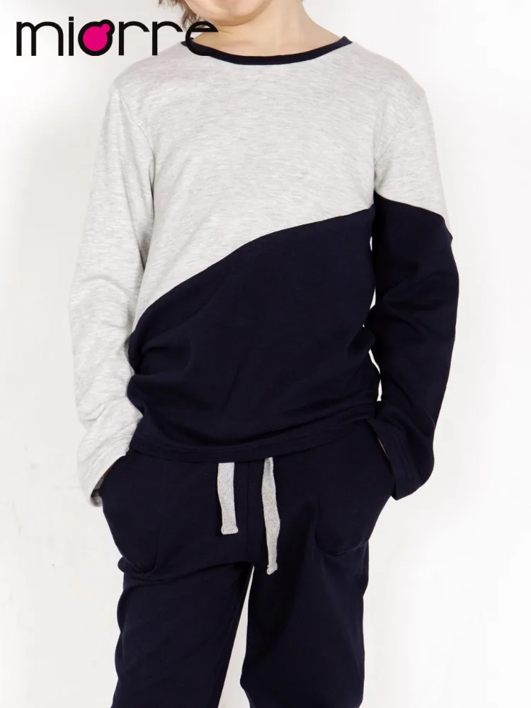 Miorre OEM Wholesale %100 Cotton Kids Boy Sleepwear Pajamas Set