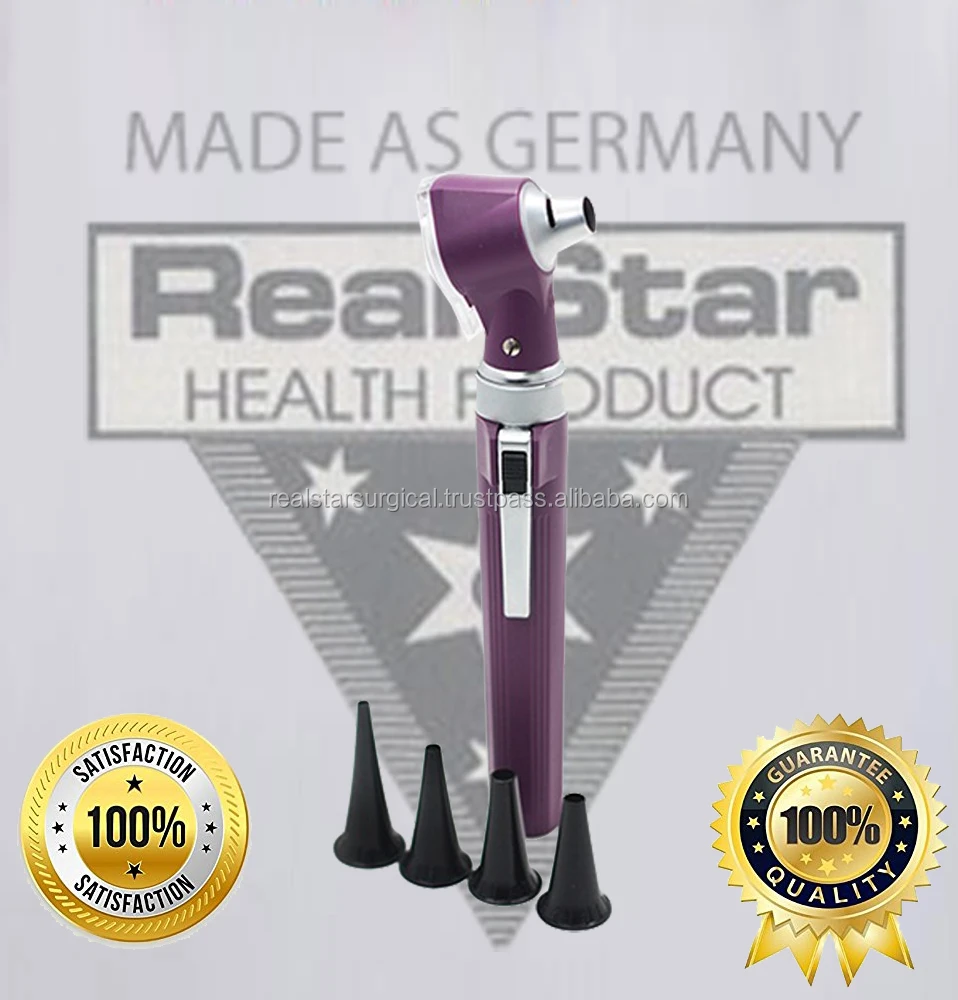 Fiber Optic Otoscope With Free 6 SPECULA,A Customized Box