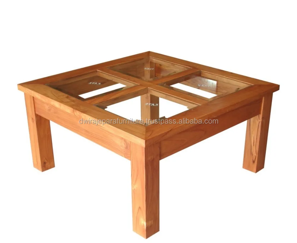 Teak Indoor Furniture Indonesia - Solid Wood Coffee Table