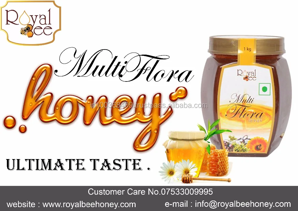 Top Selling Bulk Buying New Type Multiflora Honey Pure Natural Indian Honey 100% Pure Honey From India