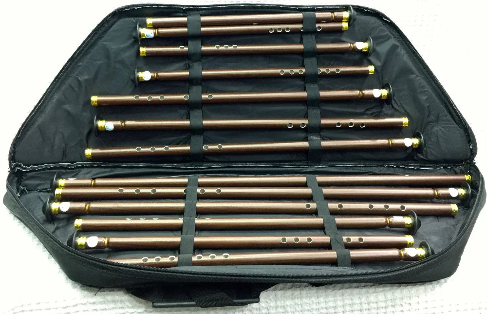 Turkish Woodwind Plastic Ney Set 13 Pcs Nay Flute