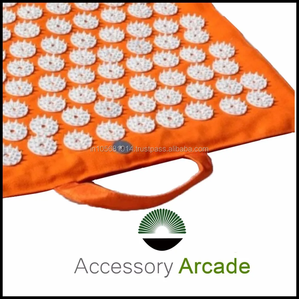 2021 Best quality Popular Shakti Nail Mat spike without glue Acupressure therapy Massage Mat Indian supplier