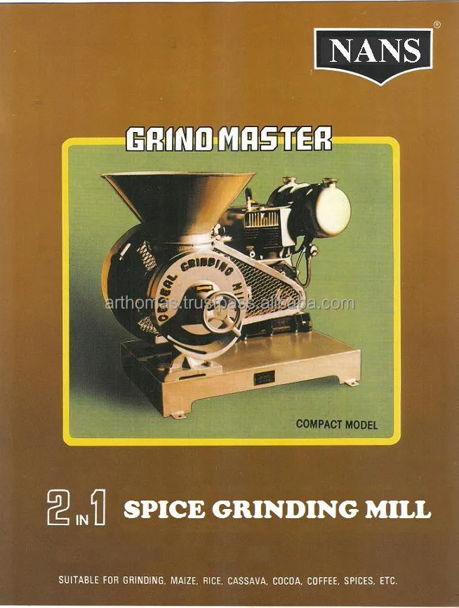 grinding mill for making fine spice powder
