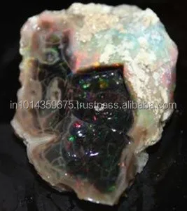  Оптовая продажа необработанный черный опал грубые драгоценные камни поставка оптом полудрагоценные