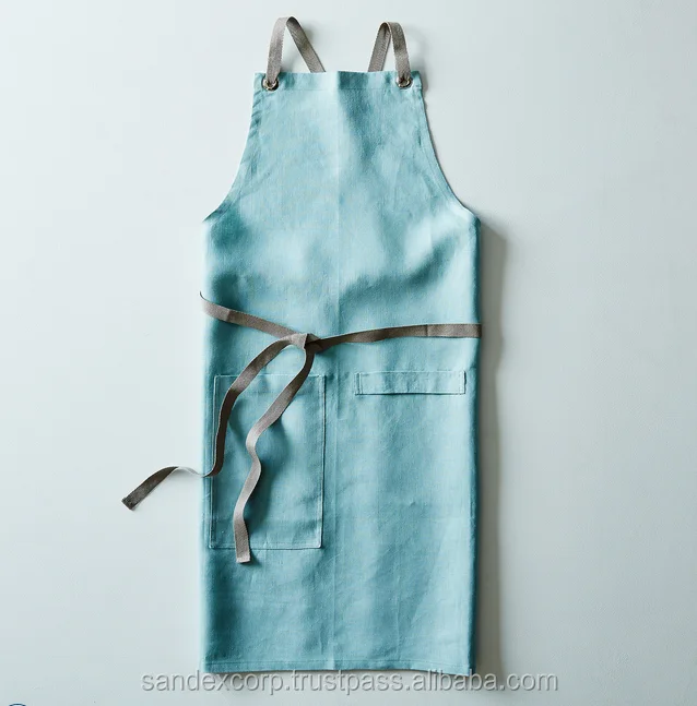 High quality kitchen cooking apron with Pocket Exporter in India.