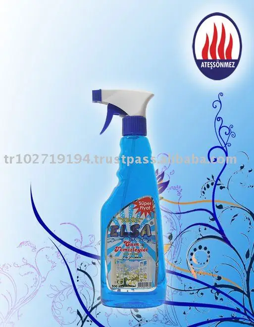 
GLASS CLEANER SPRAY FOR SURFACES AND WINDOW WASHER 