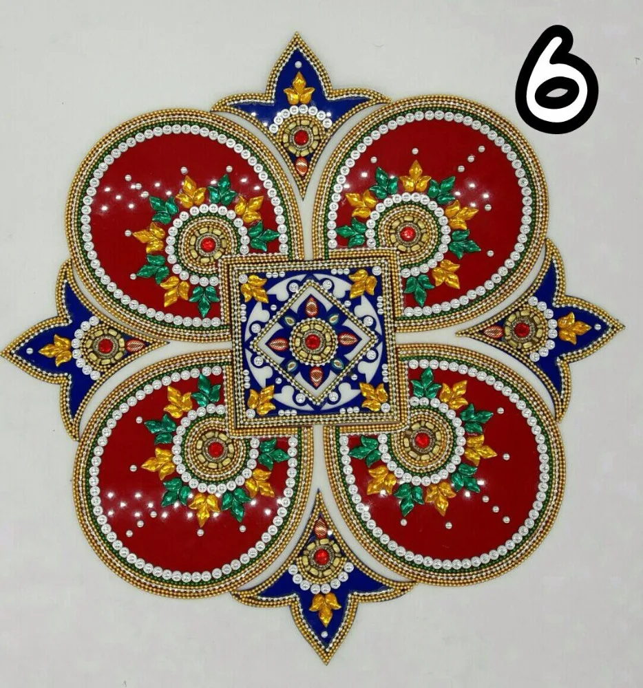 
acrylic rangoli manufacturers India 