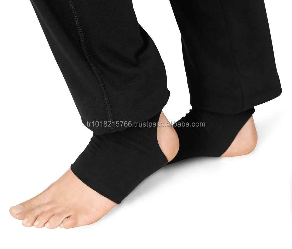 Activewear ! Sports Casual Yoga Fitness Leggings Trouser / Extra Long  / Black Pant / Dance  wear