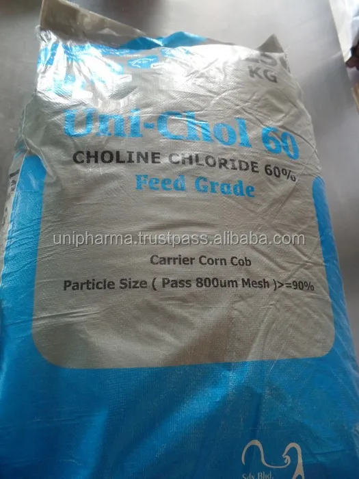 choline chloride- vitamin and minerals- animal feed